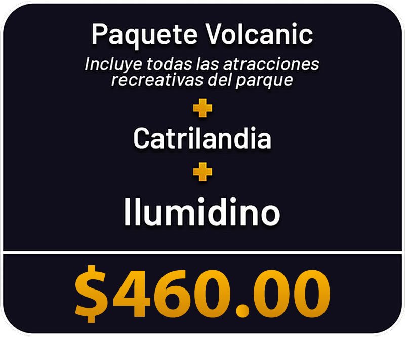Paquete $460.00