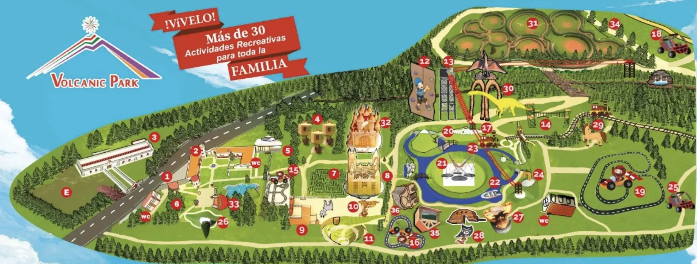 Mapa del Parque